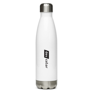 /dev/color stainless steel water bottle