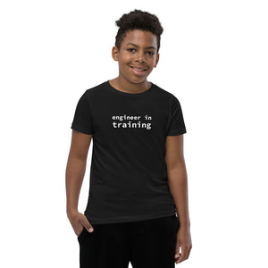 "engineer in training" youth t-shirt
